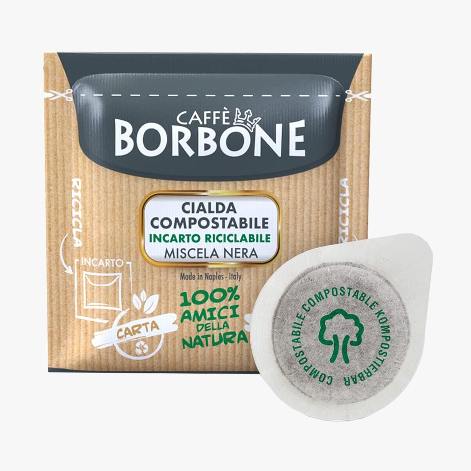 BORBONE CIALDA NERA 100 PZ BORBONE CIALDA NERA 100 PZ