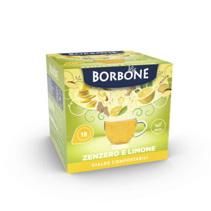 BORBONE CIALDA ZENZERO E LIMONE 18 PZ