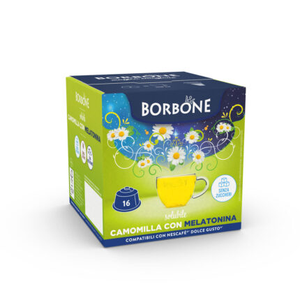 BORBONE CIALDA CAMOMILLA CON MELATONINA 18 PZ