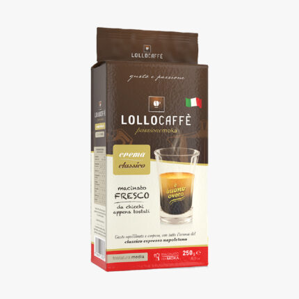 LOLLO CAFFE MACINATO CREMA CLASSICO 250 GR