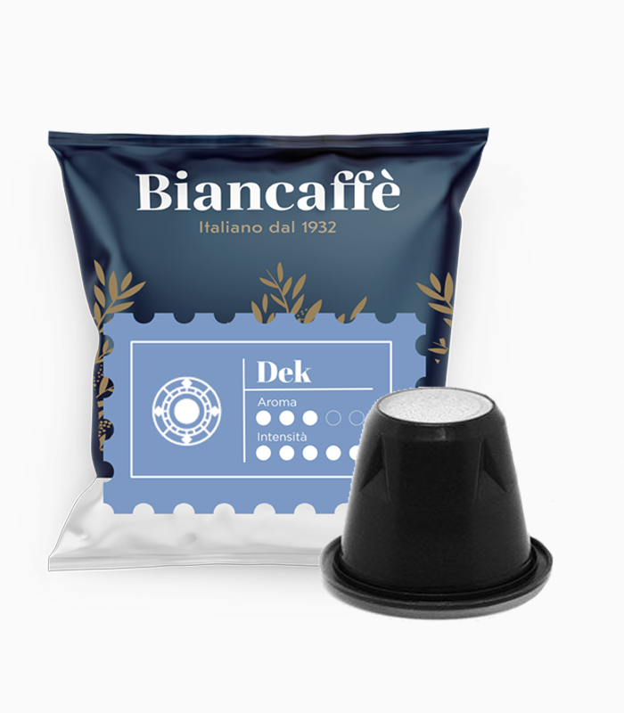 BIANCAFFE NESPRESSO DECAFFEINATA 50 PZ BIANCAFFE NESPRESSO DECAFFEINATA 50 PZ